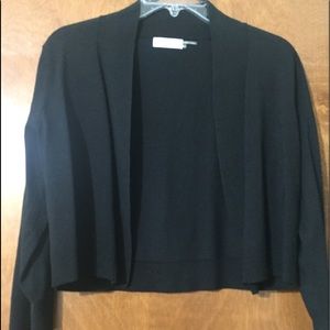 Black bolero/crop sweater